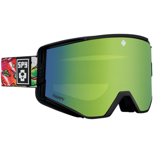 Spy Optics Ace Snow Goggle Gloss Black/Happy Yellow Green Spectra